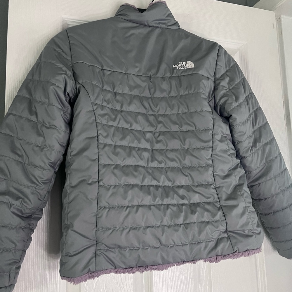 The North face puffer reversible jacket
